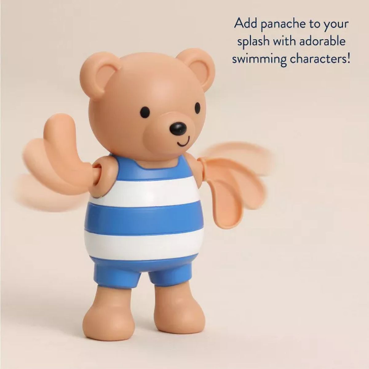 Itzy Ritzy Silly Swimmers Bath Toys 2pk - Bear - Safe and Easy to Use